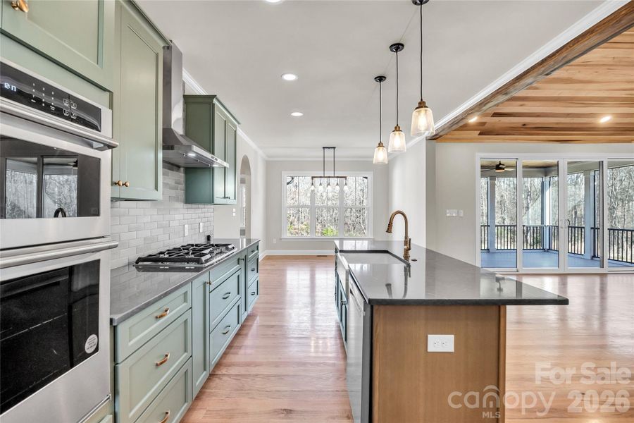 Furnished interior view inside a new home in , Salisbury (Image 12).