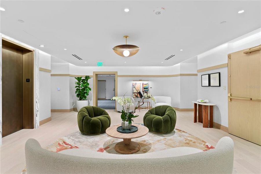 Furnished interior view inside a new home in , Tampa (Image 17).