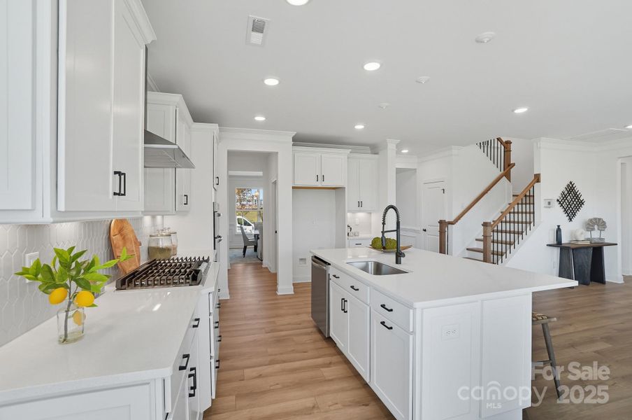 Furnished interior view inside a new home in Summerlin, Mooresville (Image 10). Furnished interior view inside a new home in Summerlin, Mooresville (Image 10).