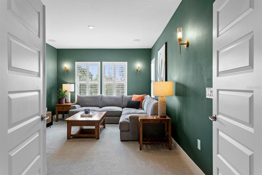 Furnished interior view inside a new home in , Tampa (Image 43). Furnished interior view inside a new home in , Tampa (Image 43).