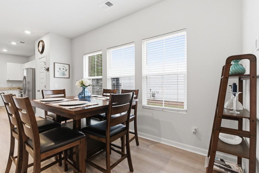 Furnished interior view inside a new home in , Charleston (Image 15).