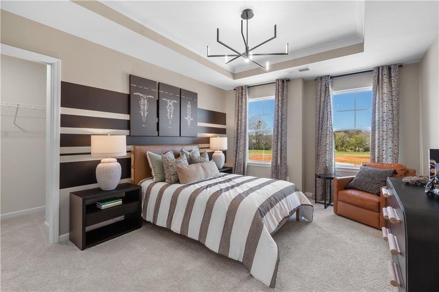Furnished interior view inside a new home in Trinity Park, McDonough (Image 36).