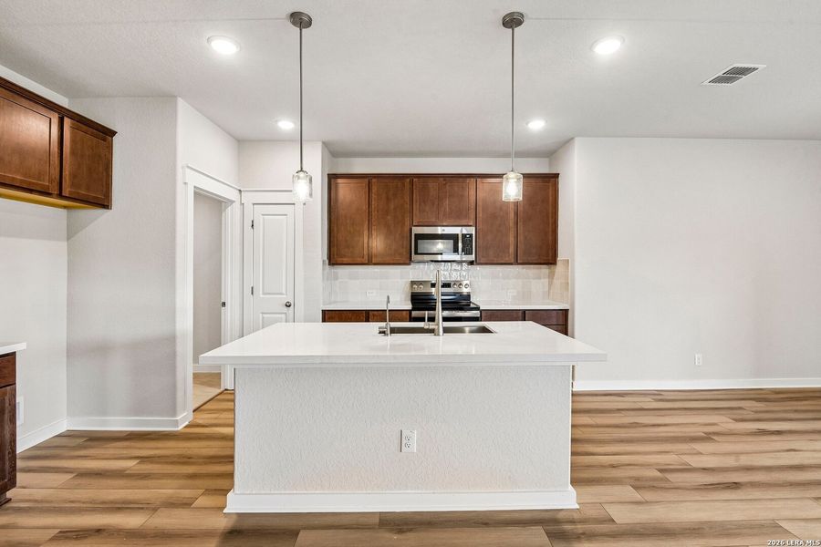 Furnished interior view inside a new home in Cloud Country, New Braunfels (Image 7).