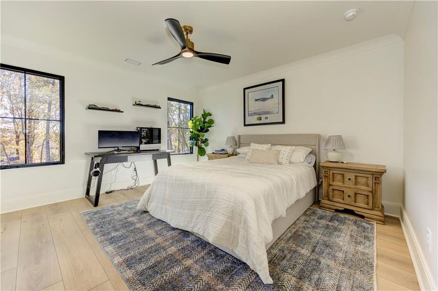 Furnished interior view inside a new home in , Ball Ground (Image 39). Furnished interior view inside a new home in , Ball Ground (Image 39).