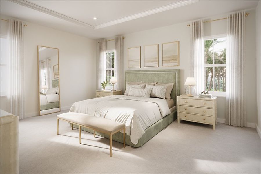 Representative furnished interior of a home built from the Marina by Ryan Homes in Westview, Kissimmee (Image 6). Representative furnished interior of a home built from the Marina by Ryan Homes in Westview, Kissimmee (Image 6).