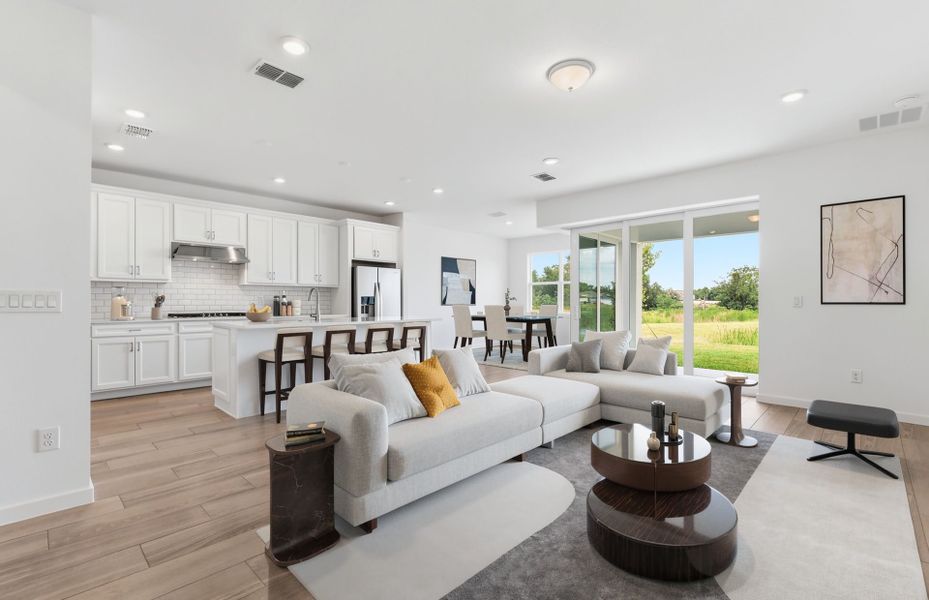 Furnished interior view inside a new home in Riverwood, Zephyrhills (Image 6).