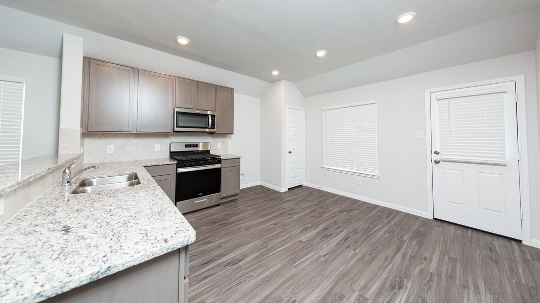 Kitchen and Dining Area