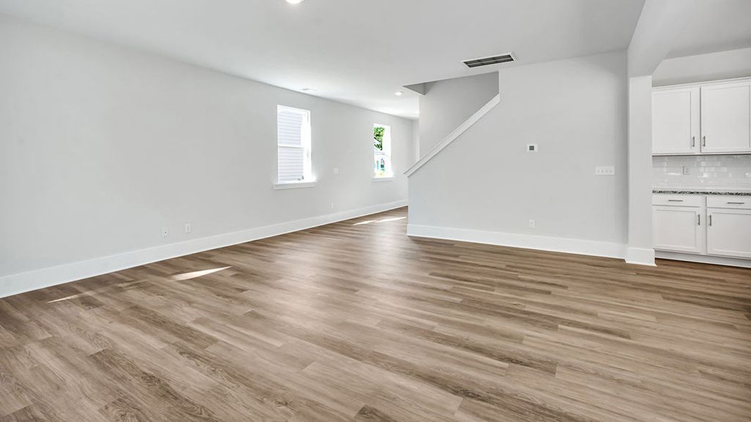Spacious, unfurnished interior of a new home in The Haven at Indigo Preserve, Leland (Image 17).