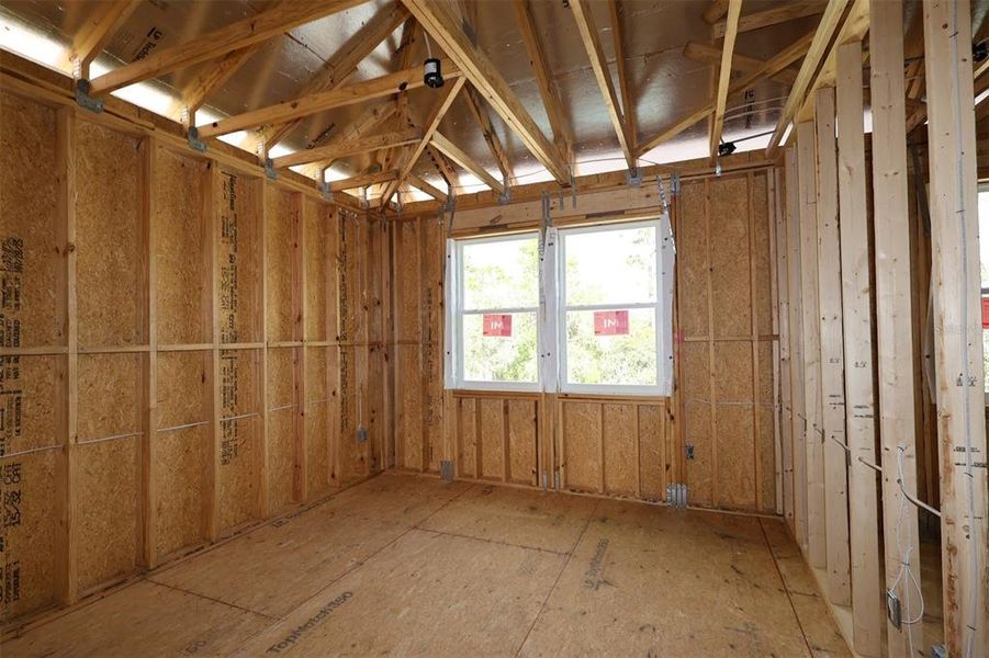 In-progress construction of a new home in Hawk's Overlook, Oviedo, FL (Image 10).