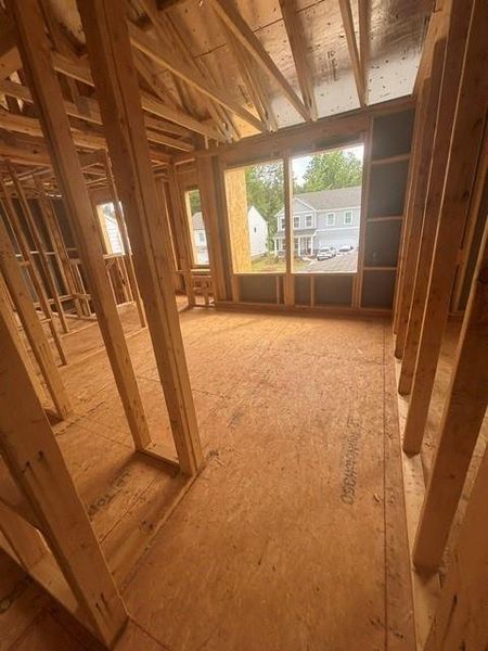In-progress construction of a new home in Edenglen, Buford, GA (Image 46).