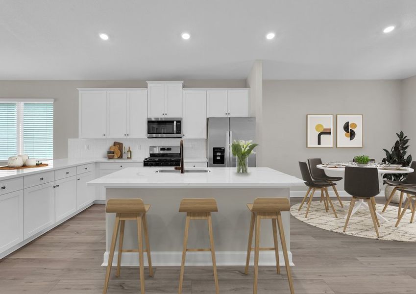 Make your favorite family recipes in the kitchen