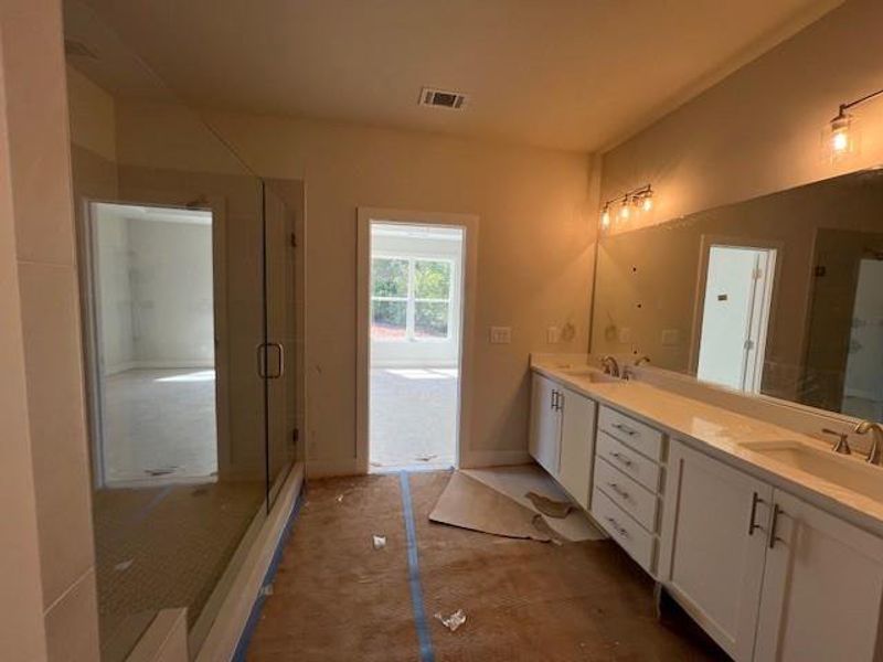 In-progress construction of a new home in , Gainesville, GA (Image 6).