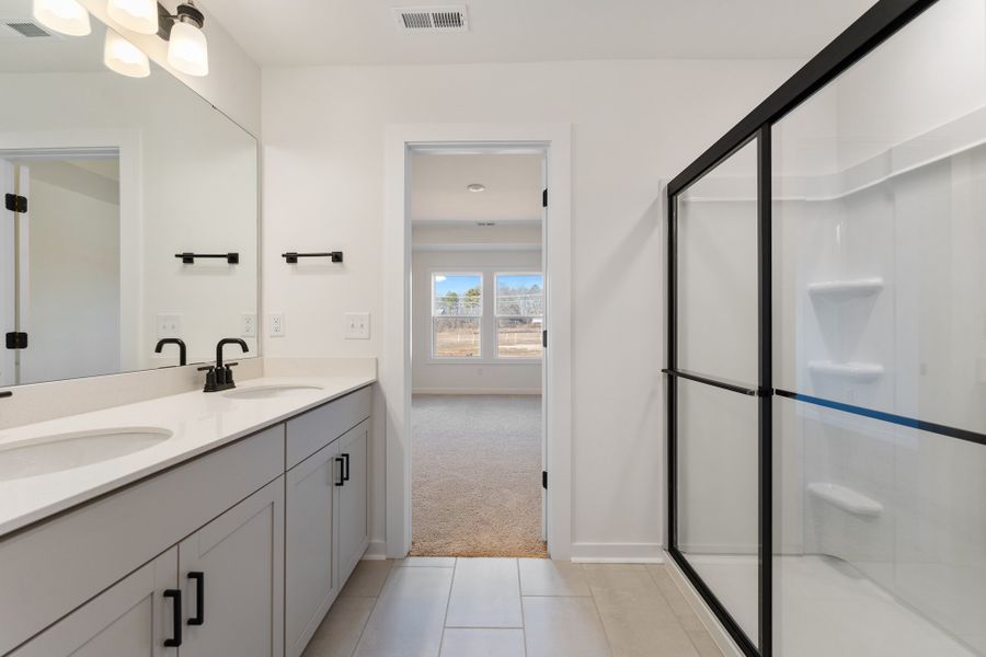 Representative furnished interior of a home built from the Glover by Hunter Quinn Homes in Westgate Village Townes, Spartanburg (Image 6). Representative furnished interior of a home built from the Glover by Hunter Quinn Homes in Westgate Village Townes, Spartanburg (Image 6).