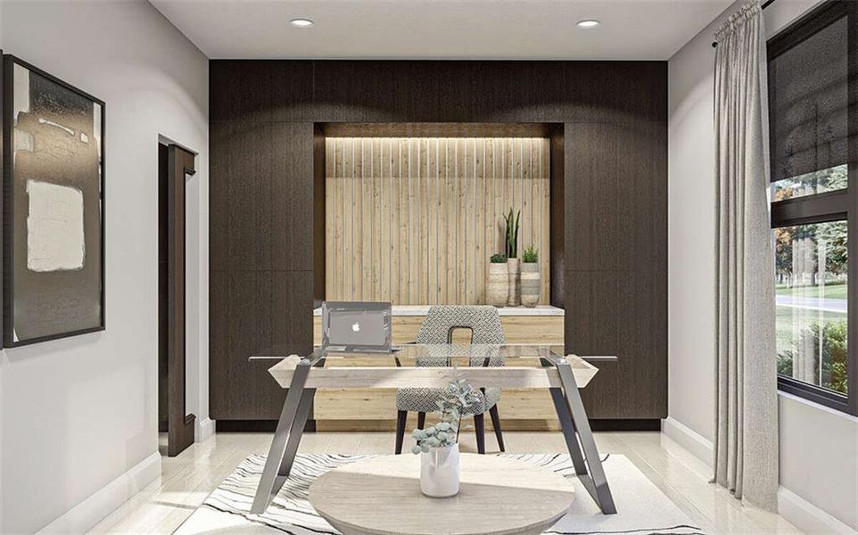 Furnished interior view inside a new home in , Lawrenceville (Image 13).