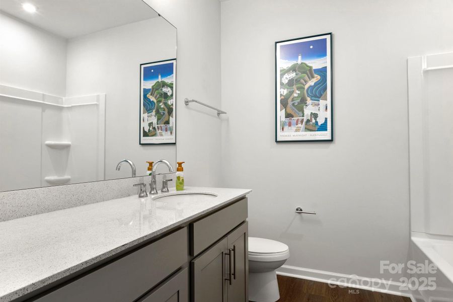 Furnished interior view inside a new home in , Mooresville (Image 11).