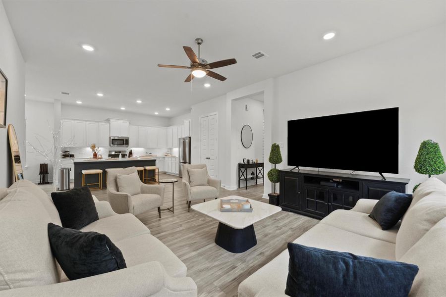 Furnished interior view inside a new home in , Cypress (Image 12). Furnished interior view inside a new home in , Cypress (Image 12).