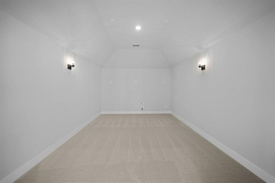 Spacious, unfurnished interior of a new home in Fields - 40' Lots, Frisco (Image 29). Spacious, unfurnished interior of a new home in Fields - 40' Lots, Frisco (Image 29).