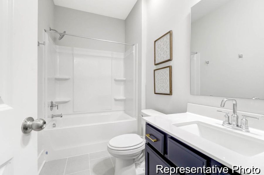 Furnished interior view inside a new home in , Ravenel (Image 25).