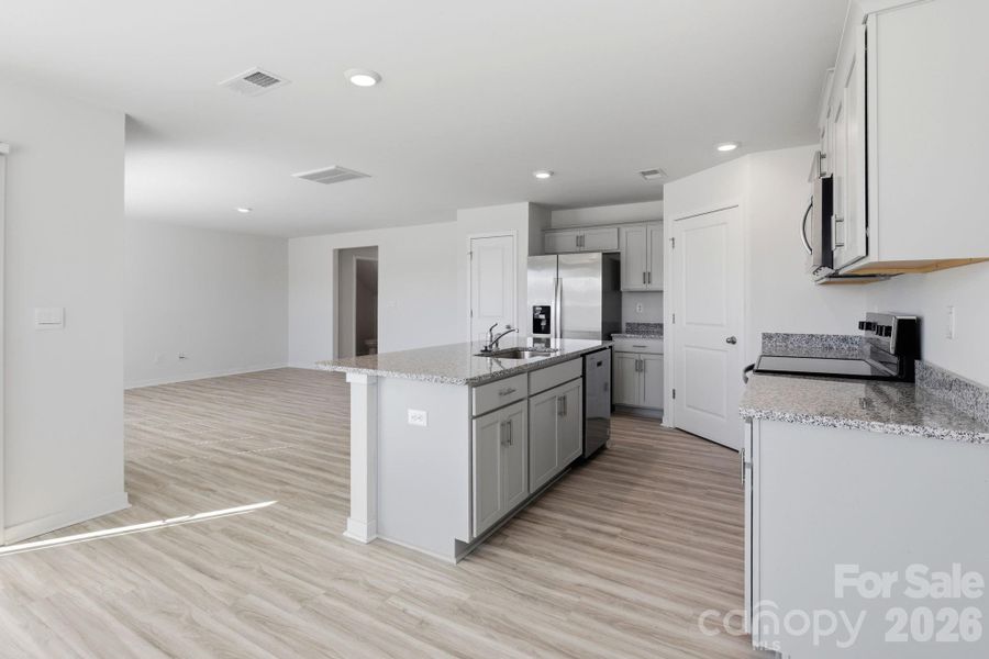 Furnished interior view inside a new home in Huffman Ridge, Hickory (Image 11).
