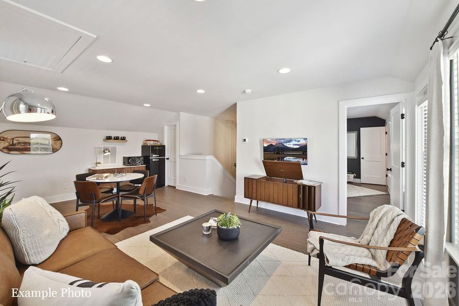 Furnished interior view inside a new home in Endhaven Terraces, Charlotte (Image 16).