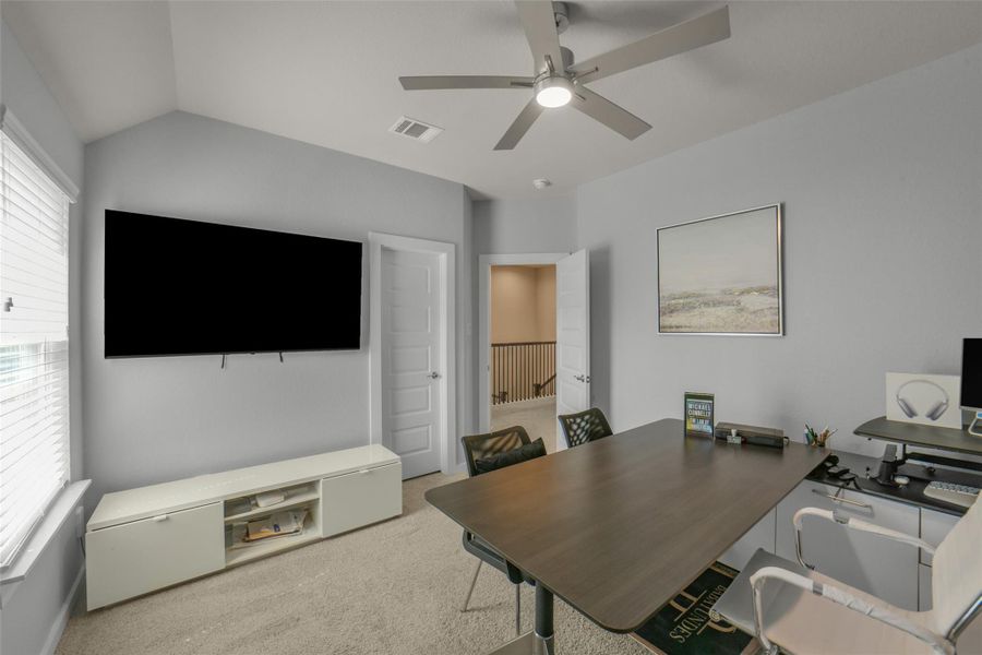 Versatile room can easily adapt to your lifestyle needs.
