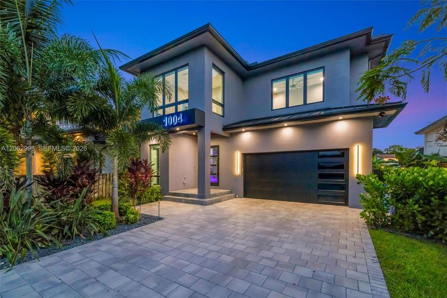 Front exterior of a new home in , Fort Lauderdale, FL, highlighting curb appeal (Image 25).