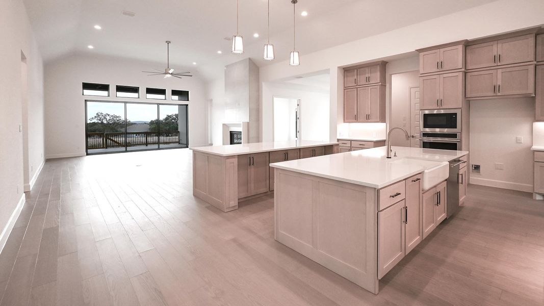 Furnished interior view inside a new home in Thornebrook, Bulverde (Image 13).