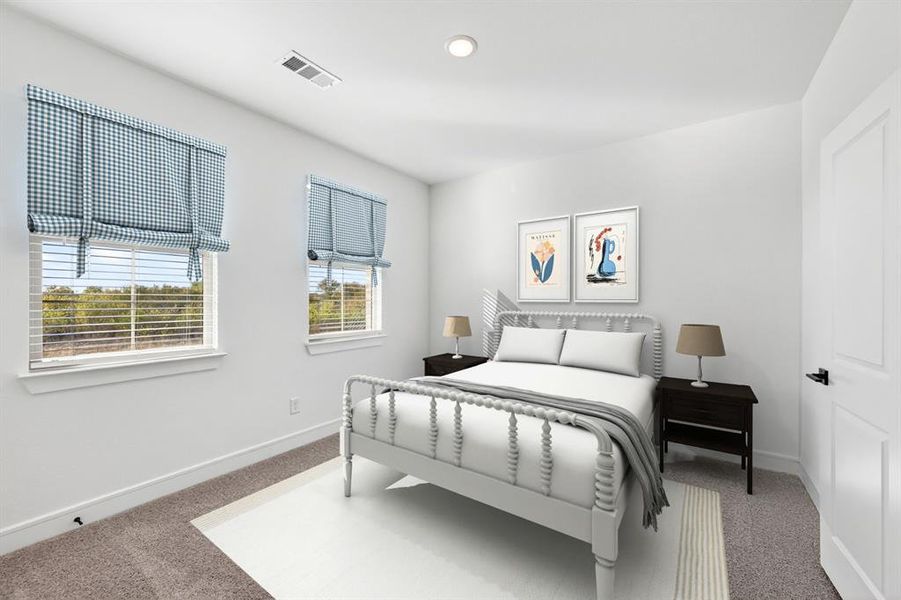 Furnished interior view inside a new home in Wellington, Haslet (Image 7). Furnished interior view inside a new home in Wellington, Haslet (Image 7).