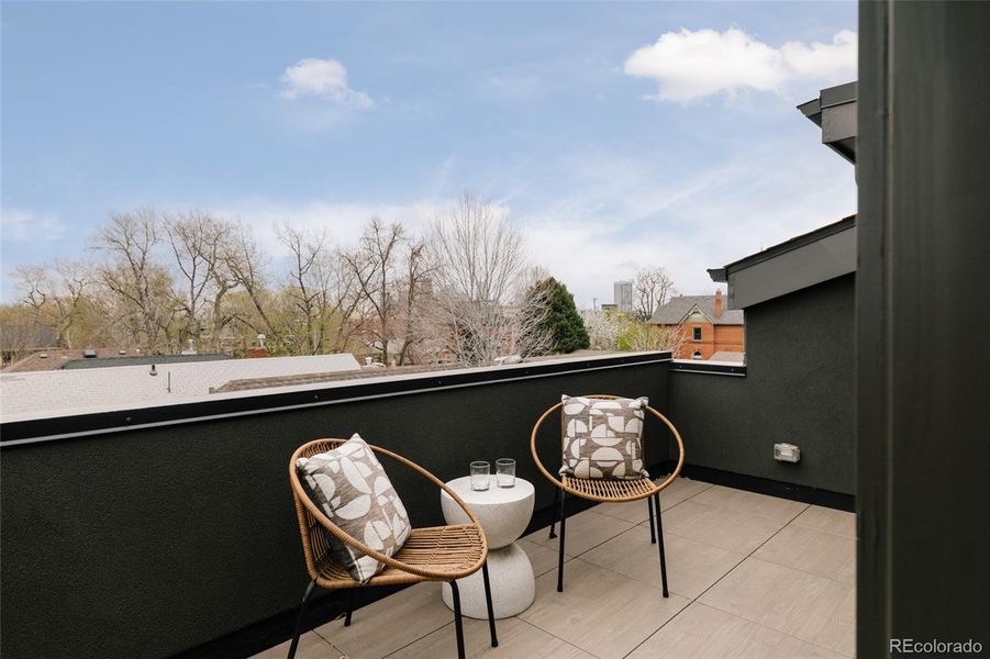 Exterior details and patio area of a home in , Denver (Image 23).