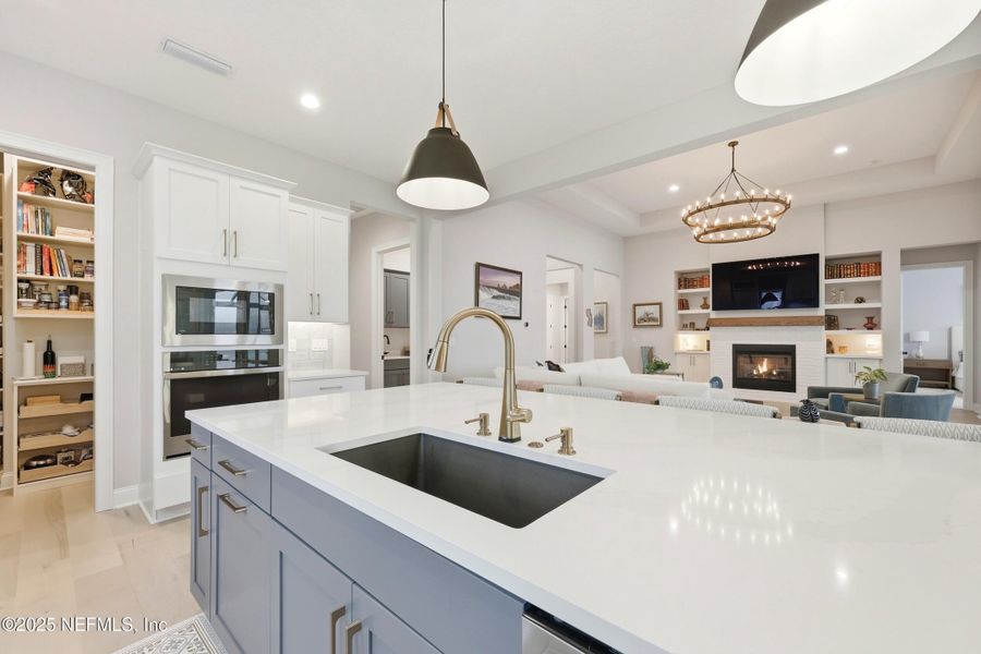 Furnished interior view inside a new home in , St. Augustine (Image 14).