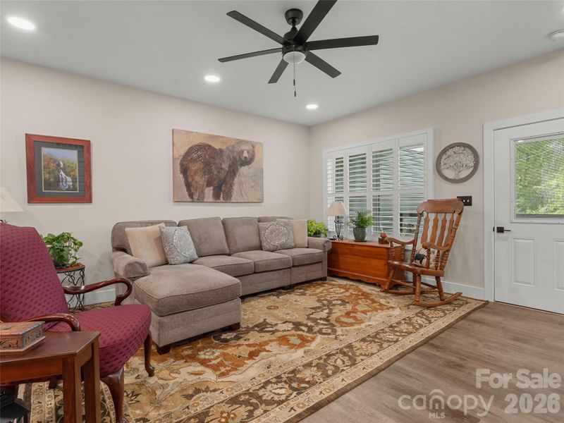 Furnished interior view inside a new home in , Brevard (Image 17).