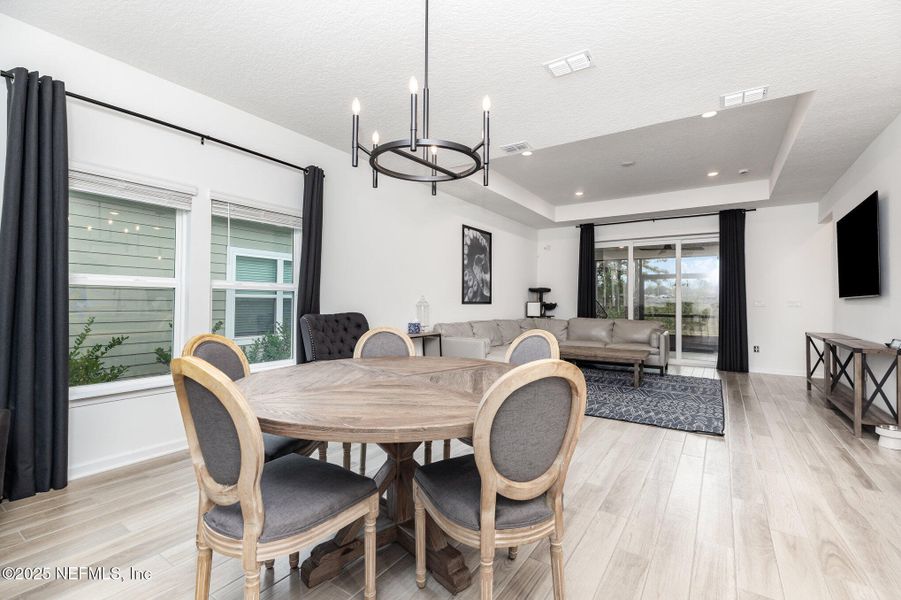 Furnished interior view inside a new home in Hyland Trail, Green Cove Springs (Image 11). Furnished interior view inside a new home in Hyland Trail, Green Cove Springs (Image 11).