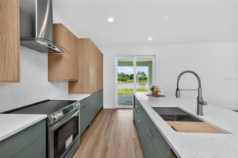 Furnished interior view inside a new home in , Rotonda West (Image 11).
