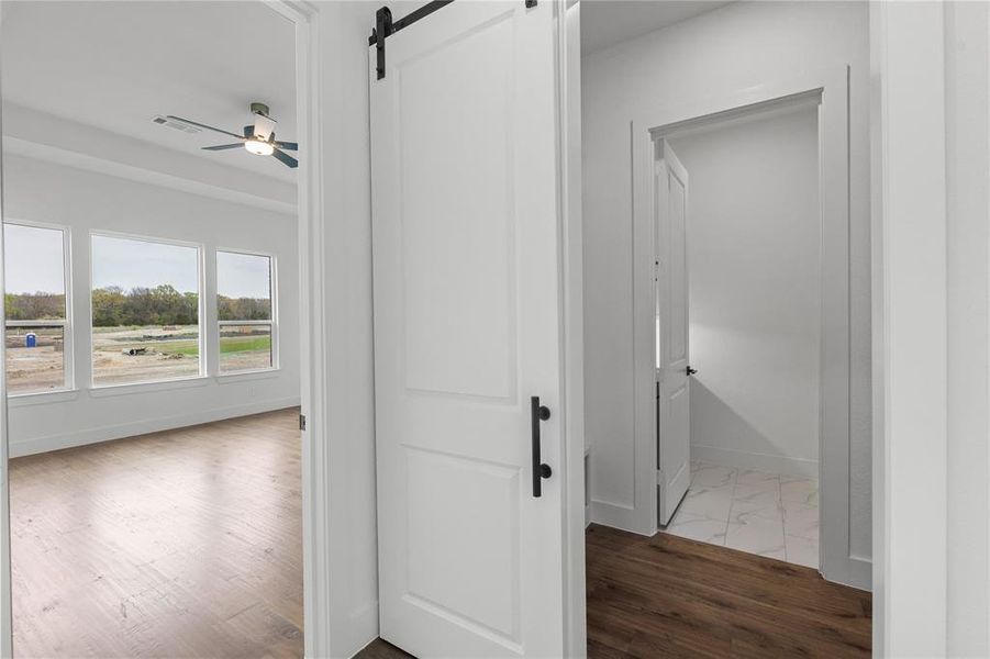 Furnished interior view inside a new home in King Crossing Estates, Van Alstyne (Image 17).