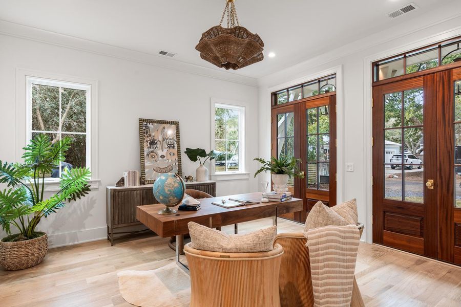 Furnished interior view inside a new home in , Mount Pleasant (Image 12).