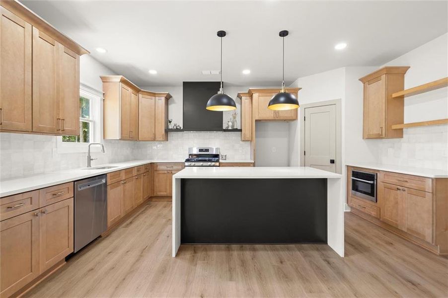 Furnished interior view inside a new home in , Cumming (Image 9). Furnished interior view inside a new home in , Cumming (Image 9).