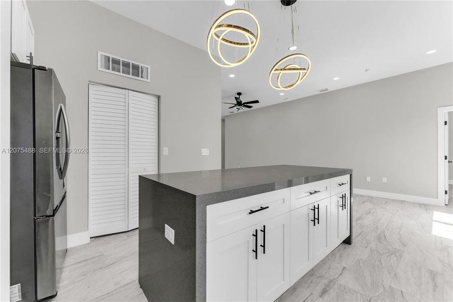 Furnished interior view inside a new home in , Fort Lauderdale (Image 10).