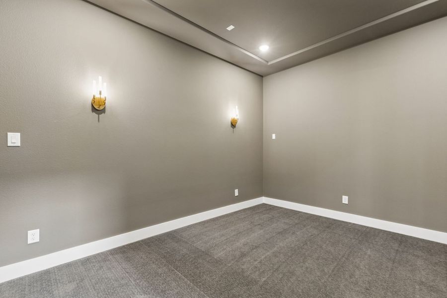 Spacious, unfurnished interior of a new home in Mosaic – 70′ Lots, Prosper (Image 44).