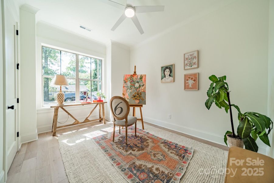 Furnished interior view inside a new home in , Charlotte (Image 10).