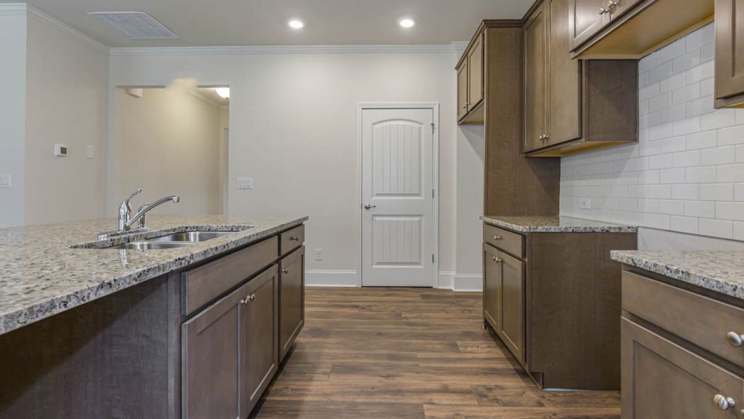 Representative furnished interior of a home built from the ACADIA by D.R. Horton in Hamptons at Riverwood South, Dallas (Image 10).