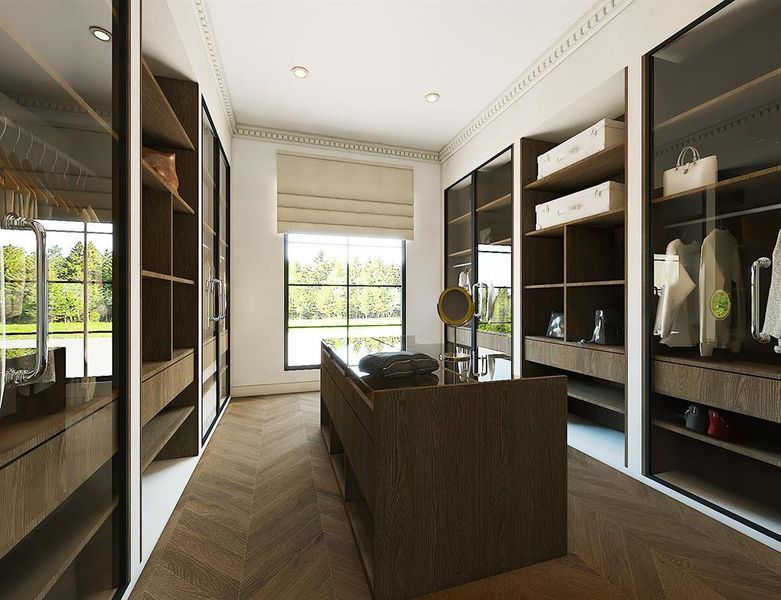 Furnished interior view inside a new home in , Dallas (Image 7).