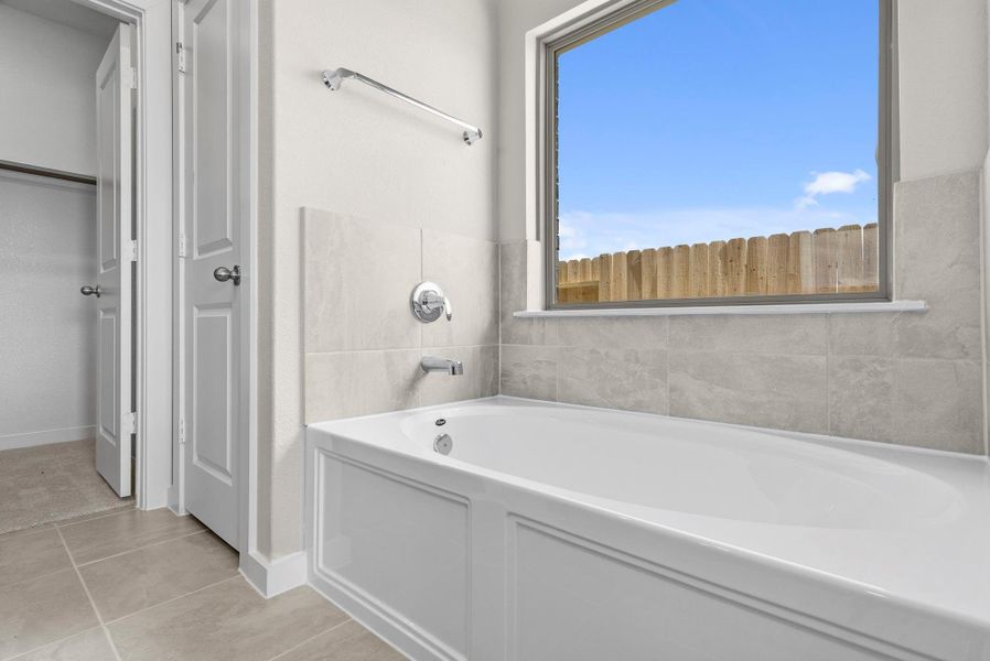 Furnished interior view inside a new home in Windrose Green, Angleton (Image 14).