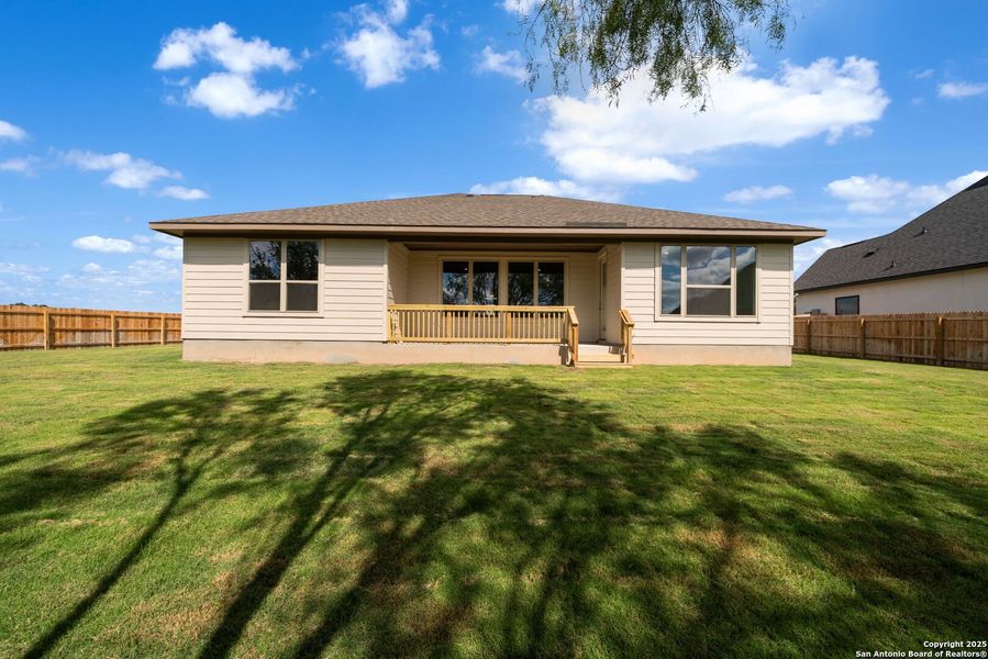 Exterior details and patio area of a home in , Castroville (Image 21). Exterior details and patio area of a home in , Castroville (Image 21).