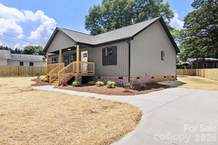 Exterior details and patio area of a home in , Clover (Image 29). Exterior details and patio area of a home in , Clover (Image 29).