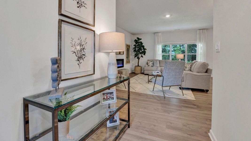 Furnished interior view inside a new home in Riverwood Gardens, Oakland (Image 18). Furnished interior view inside a new home in Riverwood Gardens, Oakland (Image 18).