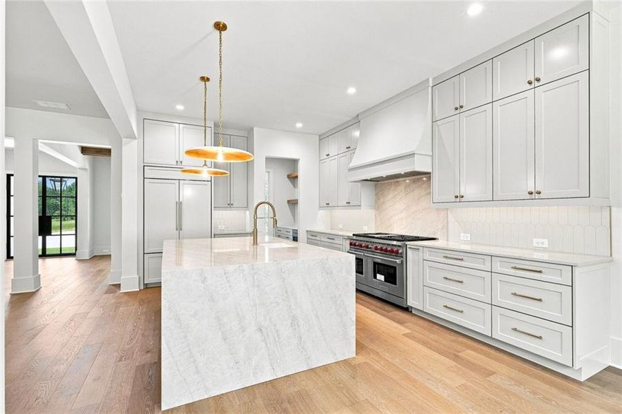 Furnished interior view inside a new home in , Canton (Image 14).