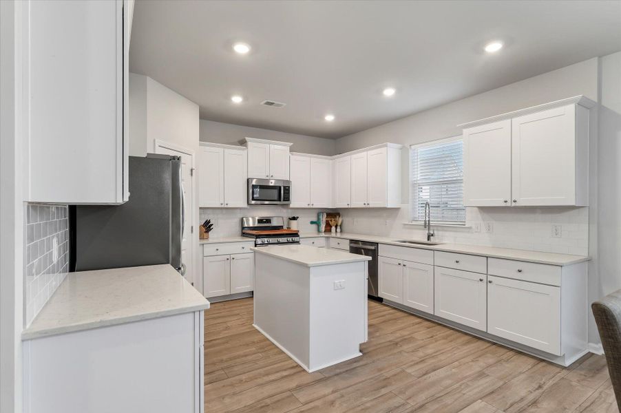 Furnished interior view inside a new home in Sweetgrass at Summers Corner, Summerville (Image 8).