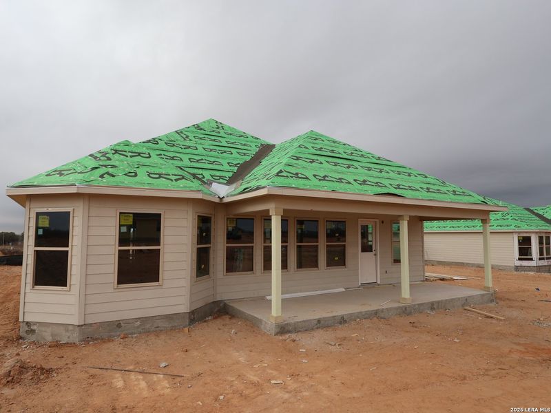 In-progress construction of a new home in Hickory Ridge, Elmendorf, TX (Image 33). In-progress construction of a new home in Hickory Ridge, Elmendorf, TX (Image 33).