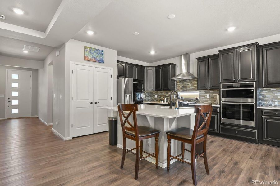 Furnished interior view inside a new home in , Colorado Springs (Image 26).