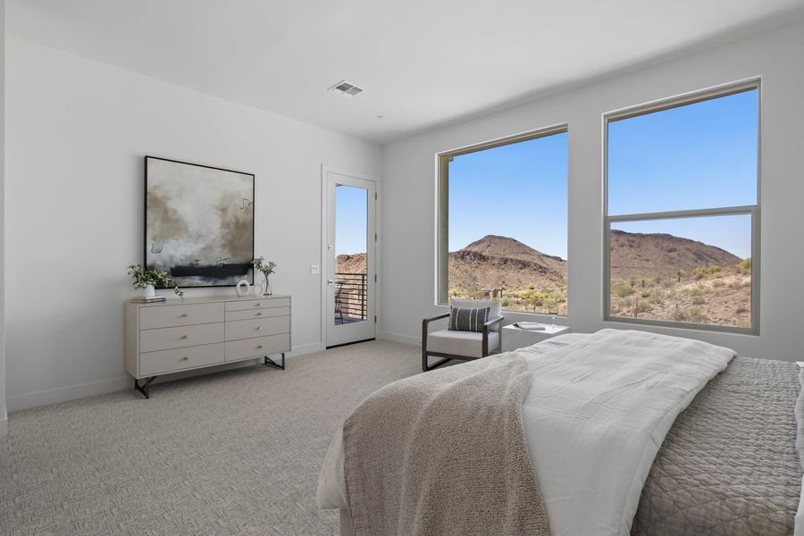 Representative furnished interior of a home built from the Ridgeline by KLMR Homes in Bellos at The Summit, Fountain Hills (Image 8).